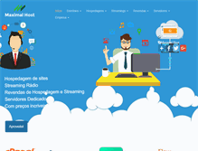 Tablet Screenshot of maximalhost.com